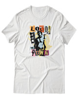 T-Shirt  Γυναικείο - Loud Proud And Punk - Color Thumbnail Άσπρο