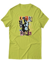 T-Shirt  Γυναικείο - Loud Proud And Punk - Color Thumbnail Λαχανί