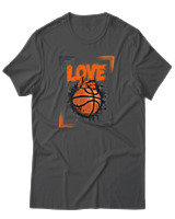 T-Shirt Αντρικό - Love Basket - Color Thumbnail Ανθρακί