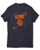 T-Shirt Αντρικό - Love Basket - Color Thumbnail Σκούρο Μπλε