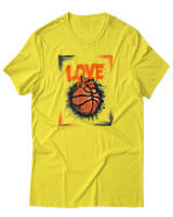 T-Shirt Αντρικό - Love Basket - Color Thumbnail Κίτρινο