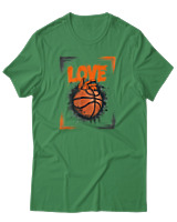 T-Shirt Αντρικό - Love Basket - Color Thumbnail Πράσινο