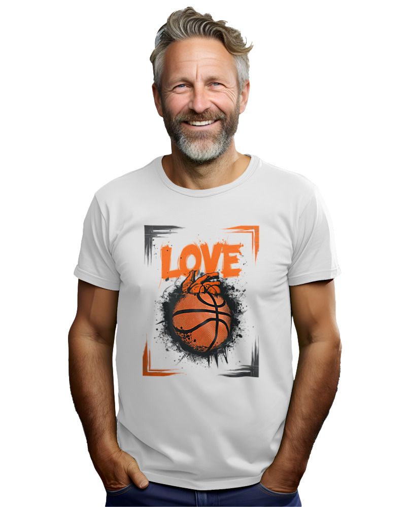T-Shirt Αντρικό - Love Basket - Image 2