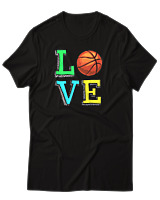 T-Shirt Αντρικό - Love Basket - Color Thumbnail Μαύρο