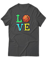 T-Shirt Αντρικό - Love Basket - Color Thumbnail Ανθρακί