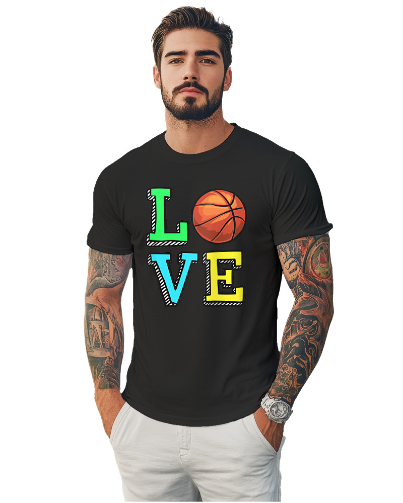 T-Shirt Αντρικό - Love Basket - Image 1