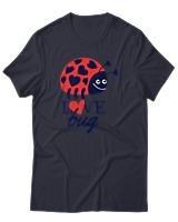 T-Shirt Αντρικό - Love Bug - Color Thumbnail Σκούρο Μπλε