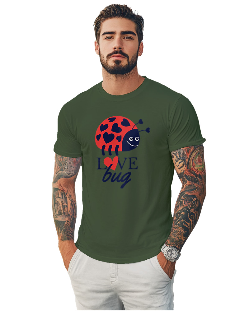 T-Shirt Αντρικό - Love Bug - Image 1