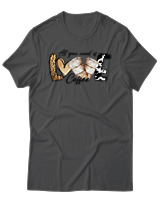 T-Shirt Αντρικό - Love Coffee - Color Thumbnail Ανθρακί
