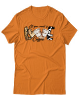 T-Shirt Αντρικό - Love Coffee - Color Thumbnail Πορτοκαλί