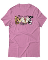 T-Shirt Αντρικό - Love Coffee - Color Thumbnail Ροζ