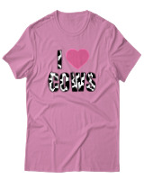 T-Shirt Αντρικό - Love Cows - Color Thumbnail Ροζ