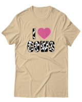 T-Shirt Αντρικό - Love Cows - Color Thumbnail Μπεζ
