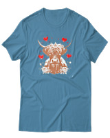 T-Shirt Αντρικό - Lover - Color Thumbnail Τιρκουάζ