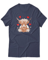 T-Shirt Αντρικό - Lover - Color Thumbnail Μπλε Γκρι