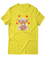 T-Shirt Αντρικό - Lover - Color Thumbnail Κίτρινο