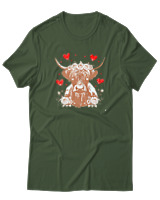T-Shirt Αντρικό - Lover - Color Thumbnail Κυπαρισσί