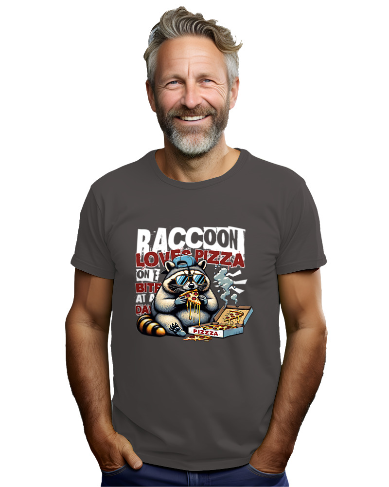 T-Shirt Unisex - Loves Pizza - Image 2