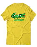 T-Shirt Unisex - Lowcost - Color Thumbnail Χρυσό Κίτρινο
