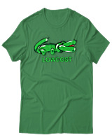 T-Shirt Unisex - Lowcost - Color Thumbnail Πράσινο