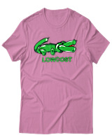 T-Shirt Unisex - Lowcost - Color Thumbnail Ροζ