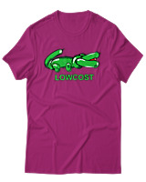 T-Shirt Unisex - Lowcost - Color Thumbnail Φουξια