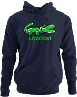 Φούτερ με κουκούλα - Lowcost - Color Thumbnail Navy Blue