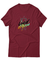 T-Shirt Αντρικό - Lucid Dream - Color Thumbnail Σκούρο Κόκκινο