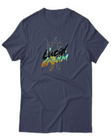 T-Shirt Αντρικό - Lucid Dream - Color Thumbnail Μπλε Γκρι