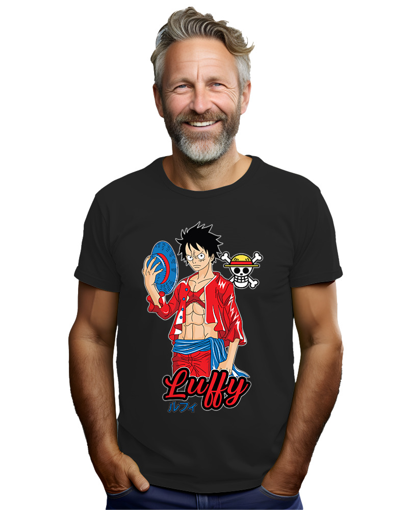 T-Shirt Unisex - Luffy Hat - Image 2