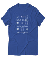 T-Shirt Αντρικό - Lunar - Color Thumbnail Μπλε Ρουά