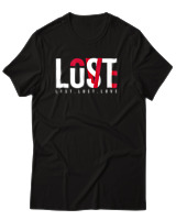 T-Shirt Αντρικό - Lust Lost Love - Color Thumbnail Μαύρο