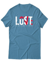 T-Shirt Αντρικό - Lust Lost Love - Color Thumbnail Τιρκουάζ