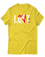 T-Shirt Αντρικό - Lust Lost Love - Color Thumbnail Χρυσό Κίτρινο