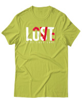 T-Shirt Αντρικό - Lust Lost Love - Color Thumbnail Λαχανί