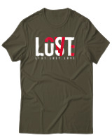 T-Shirt Αντρικό - Lust Lost Love - Color Thumbnail Χακί