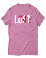 T-Shirt Αντρικό - Lust Lost Love - Color Thumbnail Ροζ
