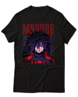T-Shirt Unisex - Madara Six Paths - Color Thumbnail Μαύρο