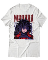T-Shirt Unisex - Madara Six Paths - Color Thumbnail Άσπρο
