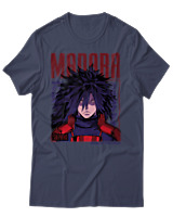 T-Shirt Unisex - Madara Six Paths - Color Thumbnail Μπλε Γκρι