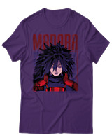T-Shirt Unisex - Madara Six Paths - Color Thumbnail Σκούρο Μωβ