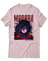 T-Shirt Unisex - Madara Six Paths - Color Thumbnail Απαλό Ροζ