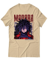 T-Shirt Unisex - Madara Six Paths - Color Thumbnail Μπεζ