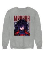 Φούτερ χωρίς κουκούλα Γυναικείο - Madara Six Paths - Color Thumbnail Γκρι Μελανζέ