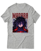 T-Shirt  Γυναικείο - Madara Six Paths - Color Thumbnail Γκρί Μελανζέ