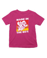T-Shirt  Παιδικό - Made In The 80s - Color Thumbnail Φουξια