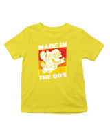 T-Shirt  Παιδικό - Made In The 80s - Color Thumbnail Κίτρινο