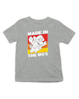 T-Shirt  Παιδικό - Made In The 80s - Color Thumbnail Γκρι Μελανζέ