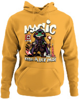 Φούτερ με κουκούλα - Magic From A Lily Pad - Color Thumbnail Κίτρινο Χρυσό