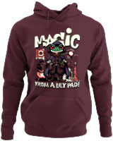 Φούτερ με κουκούλα - Magic From A Lily Pad - Color Thumbnail Marron